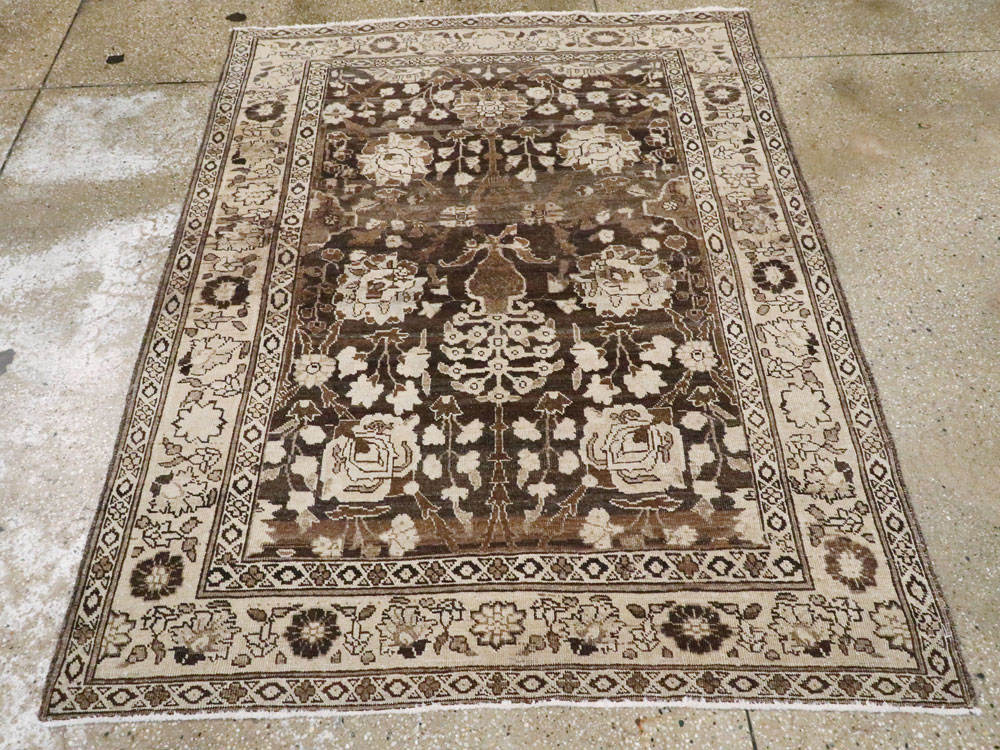 Antique Persian Tabriz Rug, No.20252 - Staging