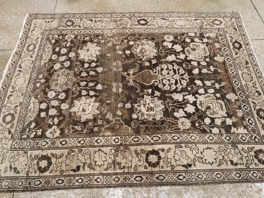 Antique Persian Tabriz Rug, No.20252 - Staging
