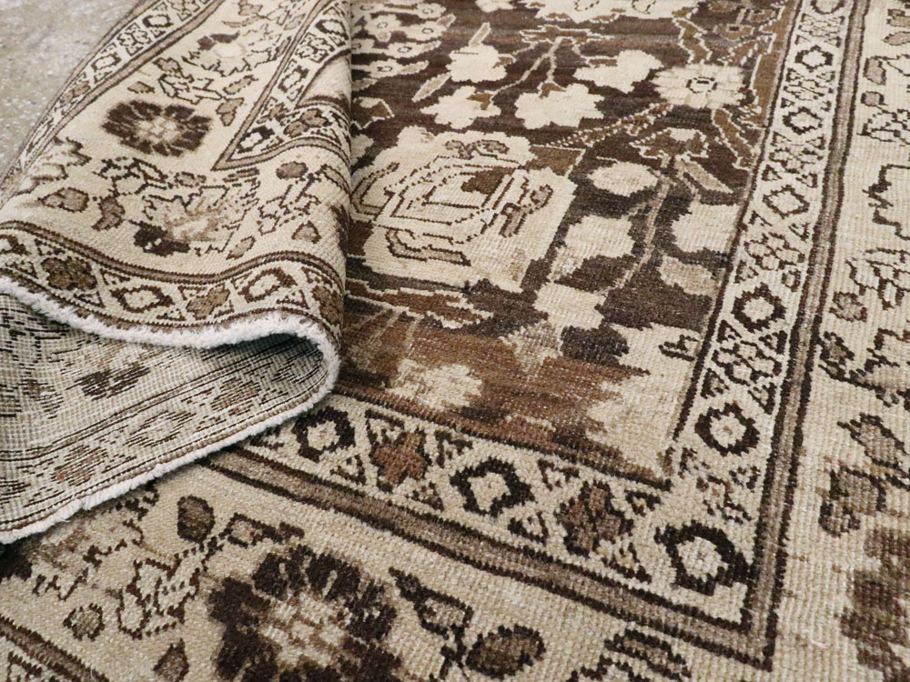 Antique Persian Tabriz Rug, No.20252 - Staging