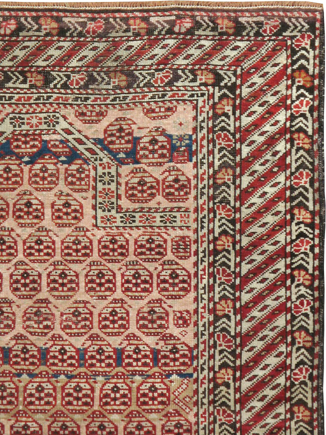 Antique Caucasian Shirvan Rug, No.20257 - Staging