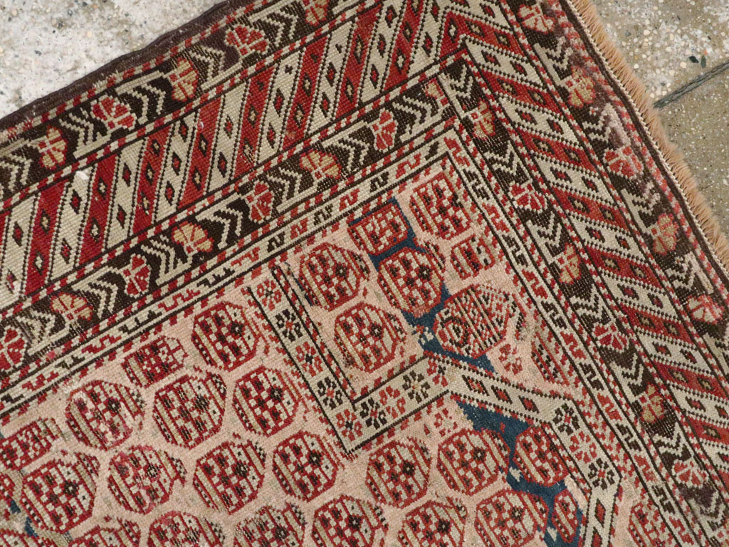 Antique Caucasian Shirvan Rug, No.20257 - Staging