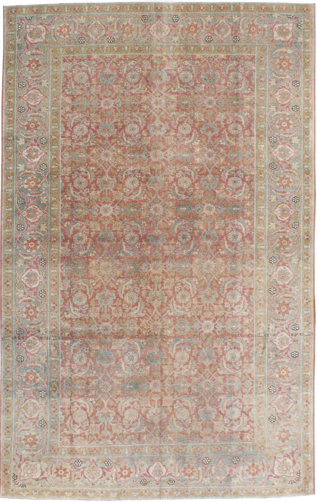 Antique Persian Tabriz Carpet, No.20259 - Staging