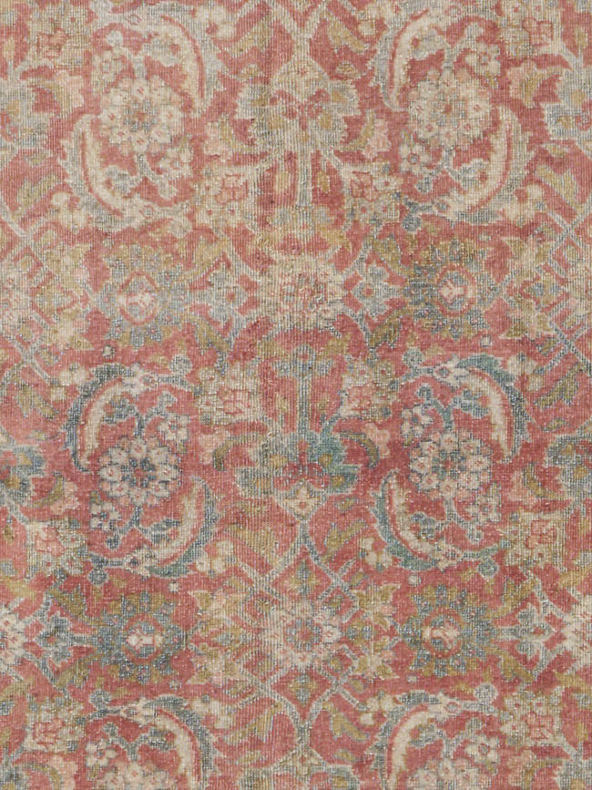 Antique Persian Tabriz Carpet, No.20259 - Staging