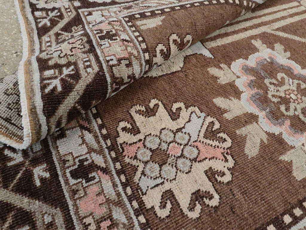 Antique East Turkestan Khotan Carpet, No.20263 - Staging