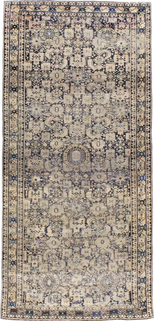 Antique Persian Turkoman Carpet, No.20273 - Staging