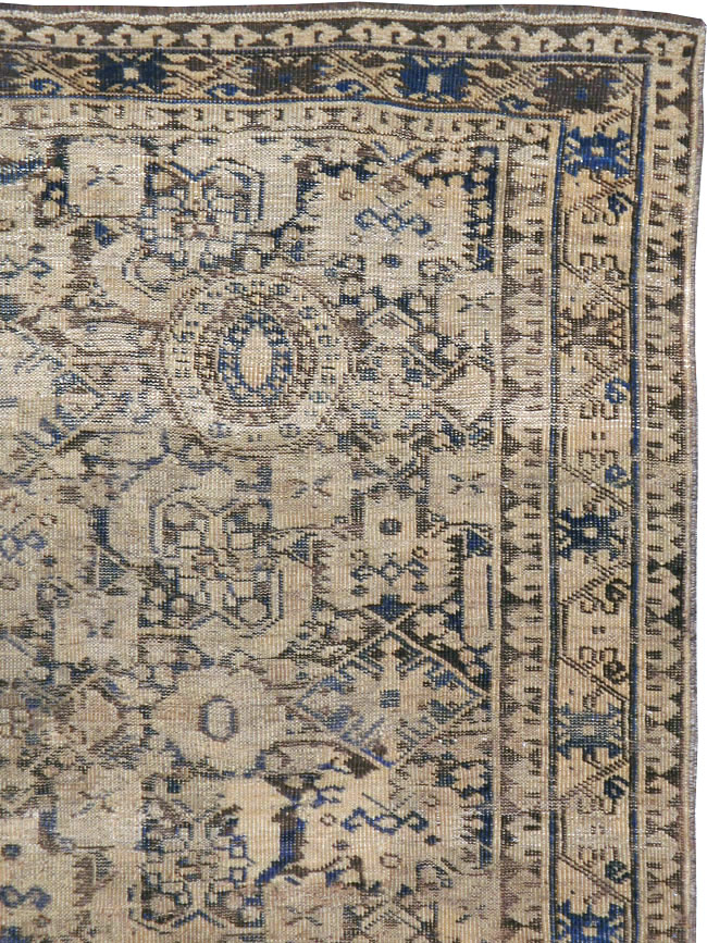 Antique Persian Turkoman Carpet, No.20273 - Staging