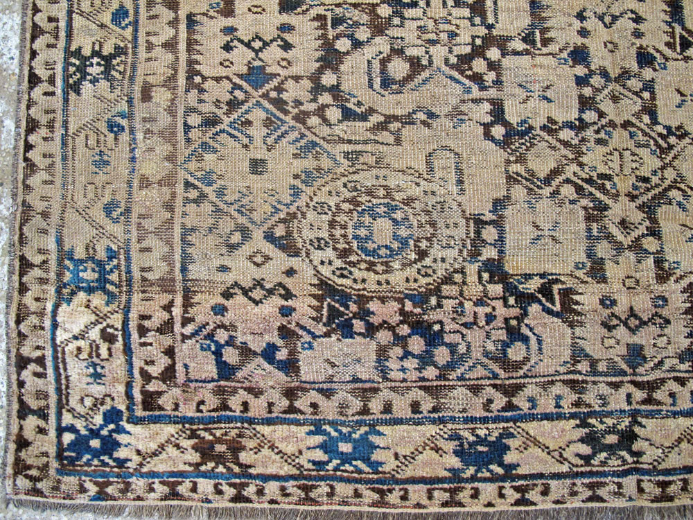 Antique Persian Turkoman Carpet, No.20273 - Staging