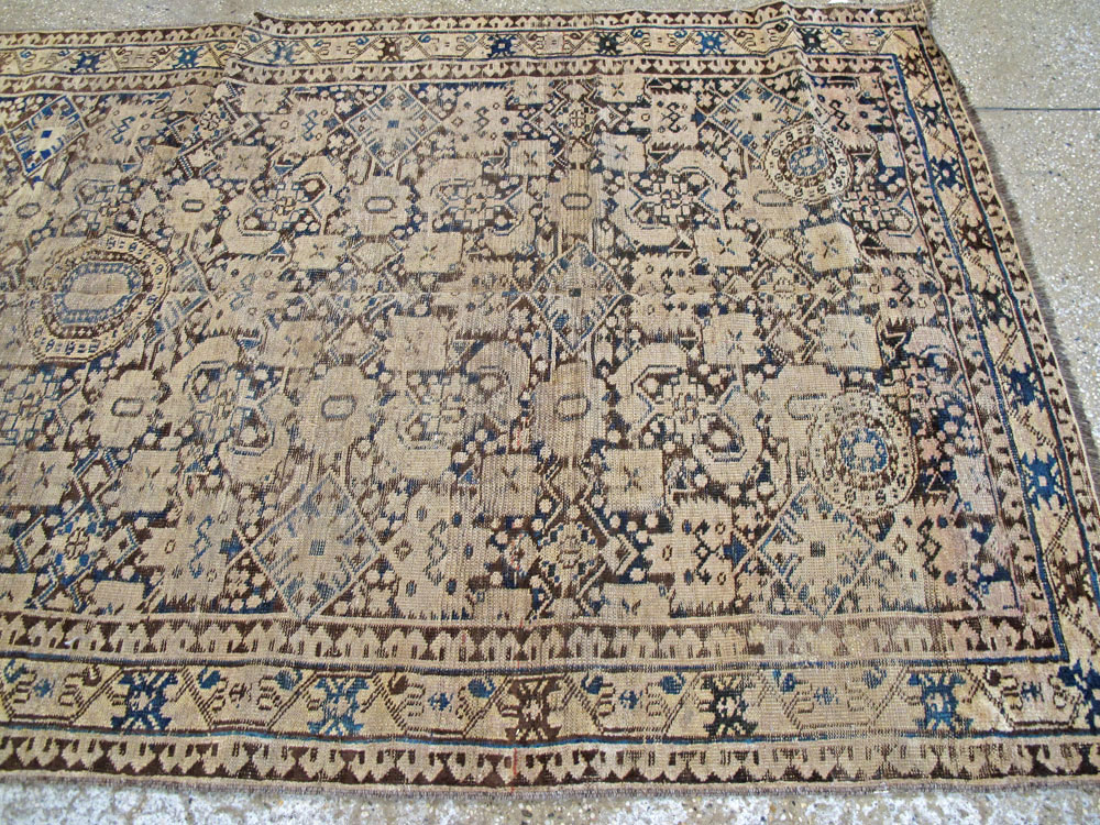 Antique Persian Turkoman Carpet, No.20273 - Staging