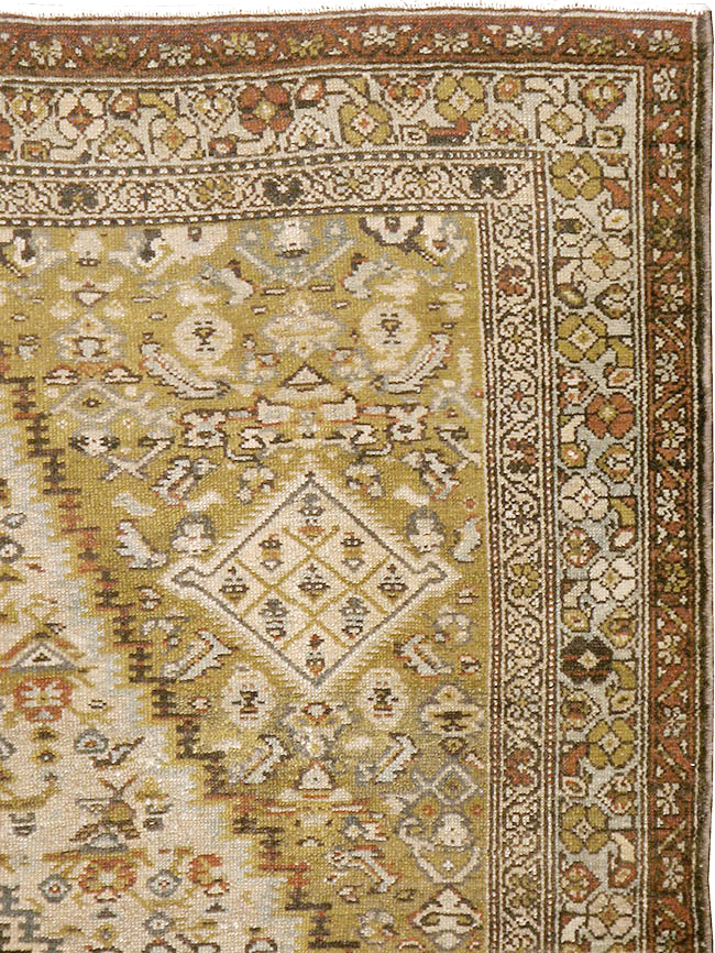 Antique Persian Malayer Rug, No.20293 - Staging
