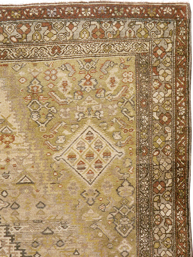 Antique Persian Malayer Rug, No.20293 - Staging