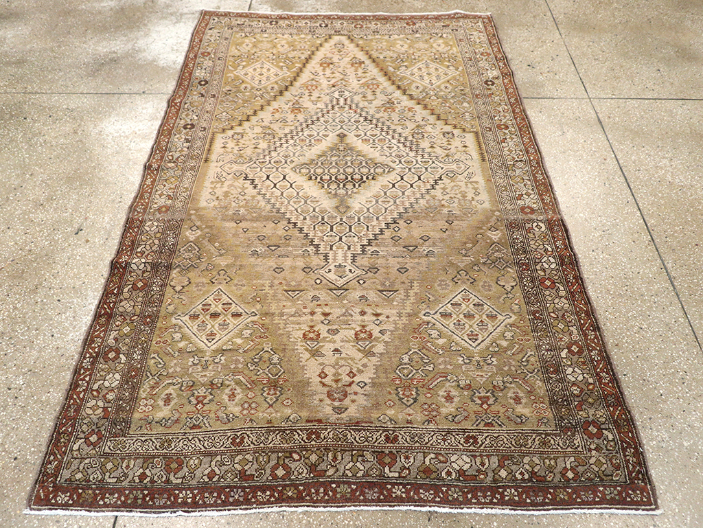 Antique Persian Malayer Rug, No.20293 - Staging