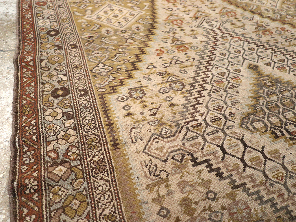 Antique Persian Malayer Rug, No.20293 - Staging