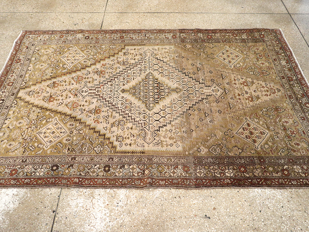 Antique Persian Malayer Rug, No.20293 - Staging