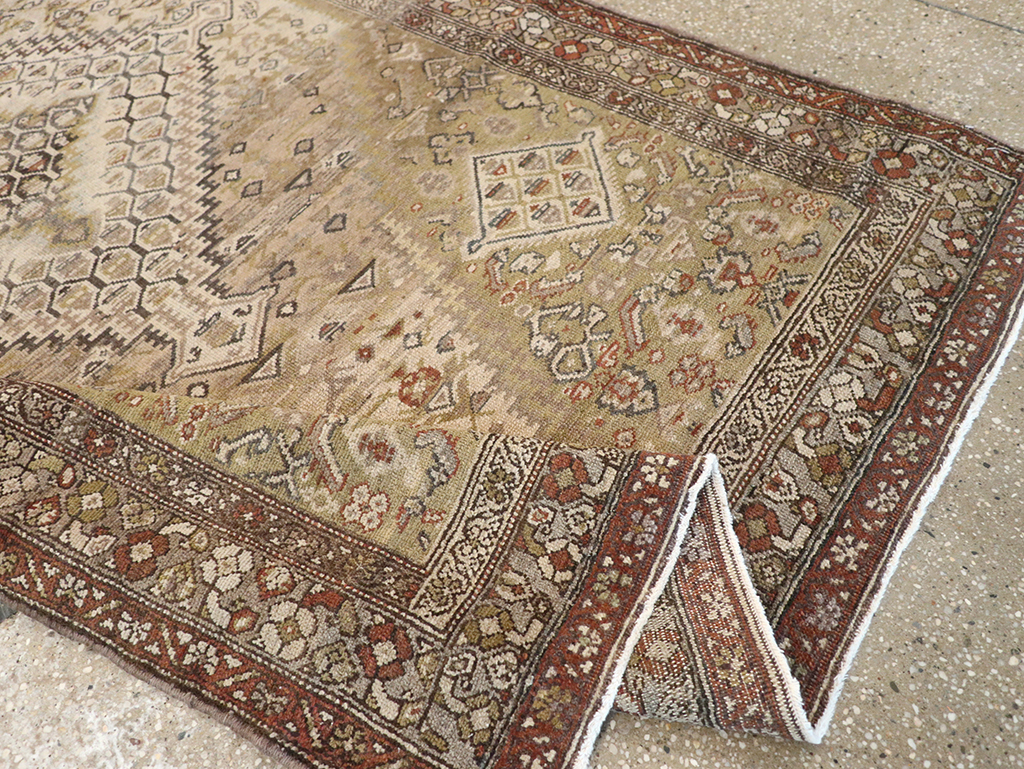 Antique Persian Malayer Rug, No.20293 - Staging