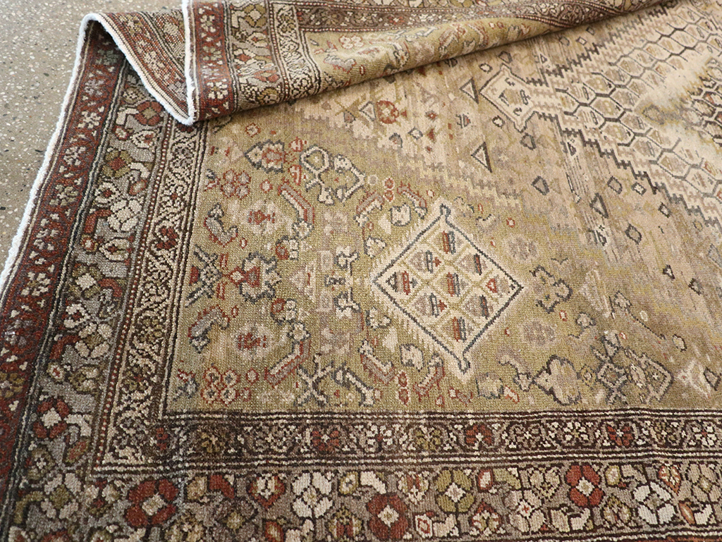 Antique Persian Malayer Rug, No.20293 - Staging