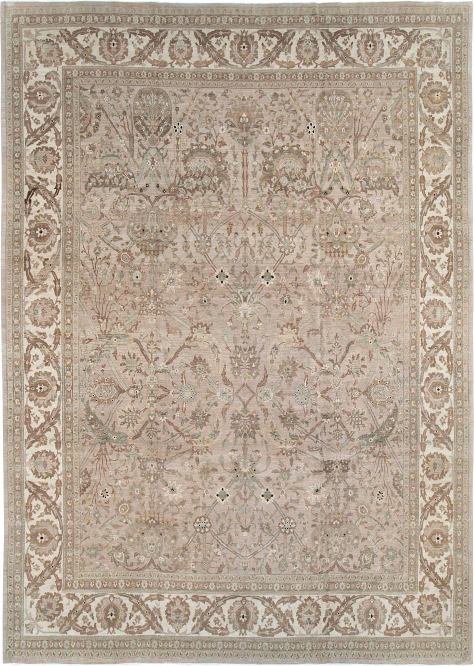 Modern Persian Tabriz Carpet, No.20297 - Staging