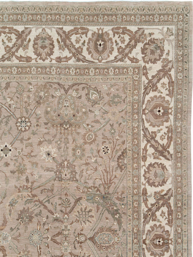 Modern Persian Tabriz Carpet, No.20297 - Staging