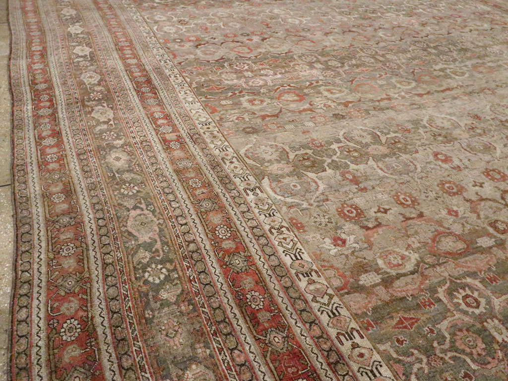 Antique Persian Bidjar Carpet, No.20312 - Staging