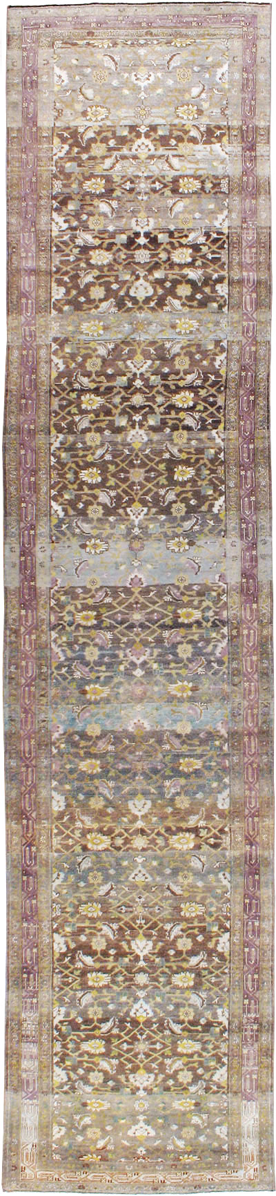 Vintage Persian Malayer Runner, No.20315 - Staging