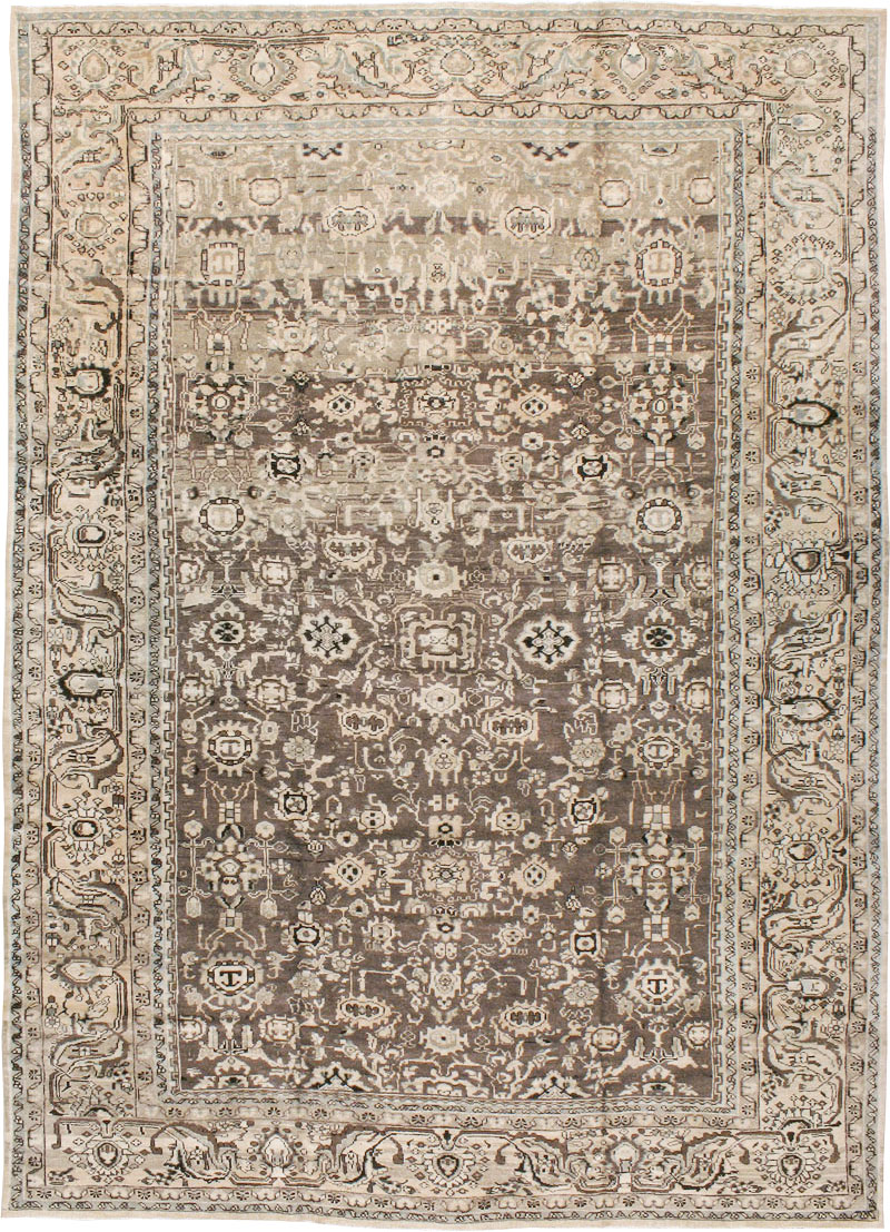 Vintage Persian Malayer Carpet, No.20325 - Staging