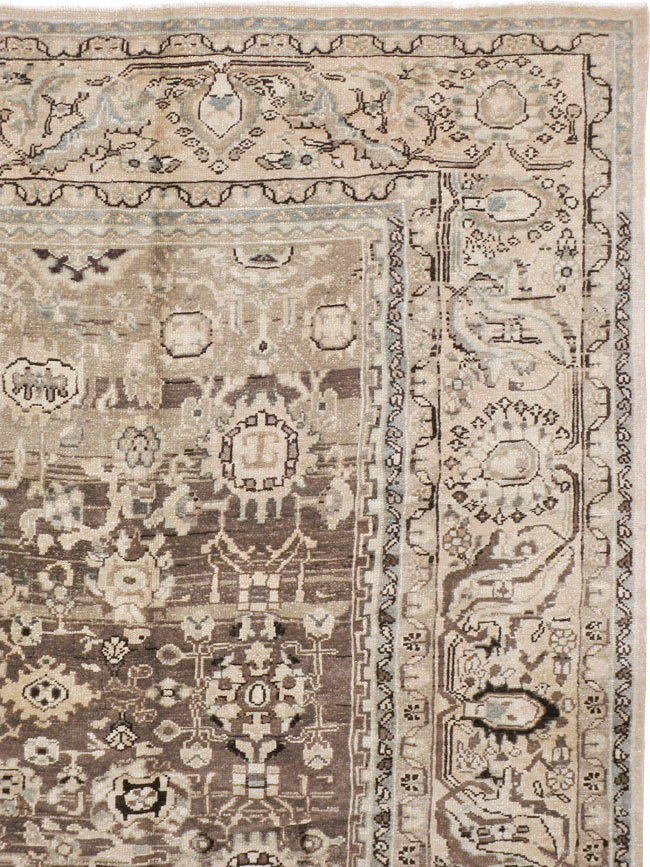 Vintage Persian Malayer Carpet, No.20325 - Staging