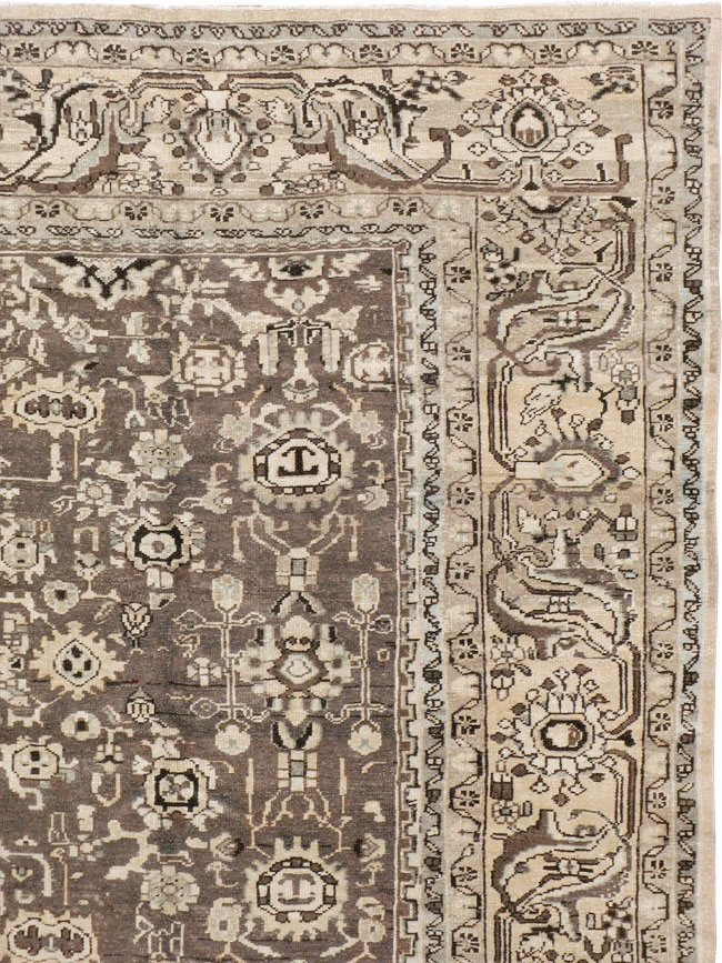 Vintage Persian Malayer Carpet, No.20325 - Staging
