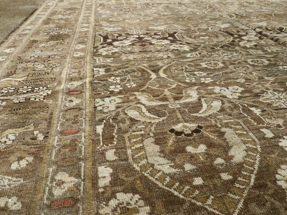 Antique Persian Tabriz Carpet, No.20330 - Staging