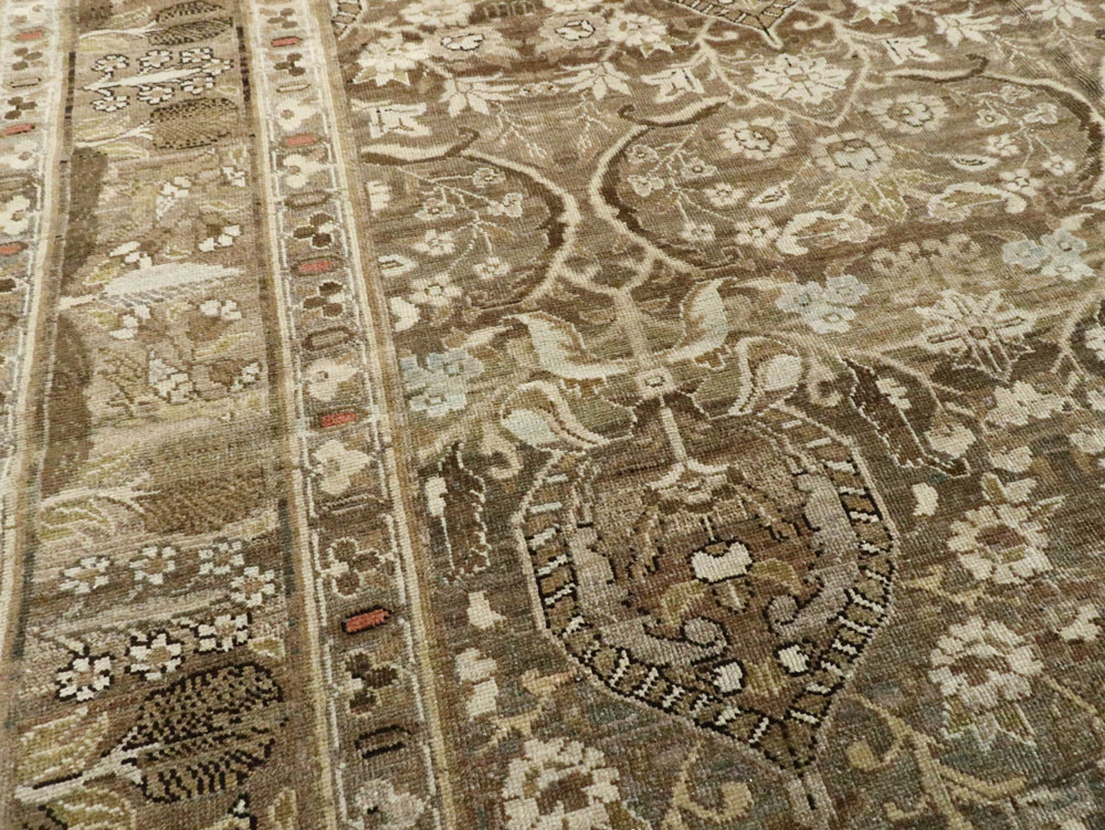 Antique Persian Tabriz Carpet, No.20330 - Staging