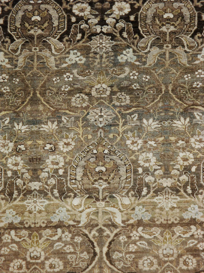 Antique Persian Tabriz Carpet, No.20330 - Staging