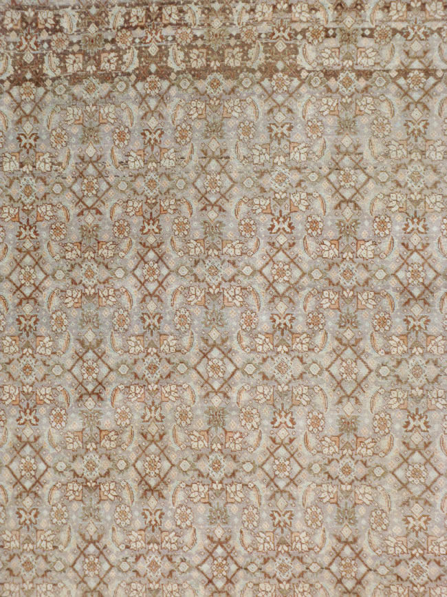 Antique Tabriz Persian Carpet, No.20356 - Staging