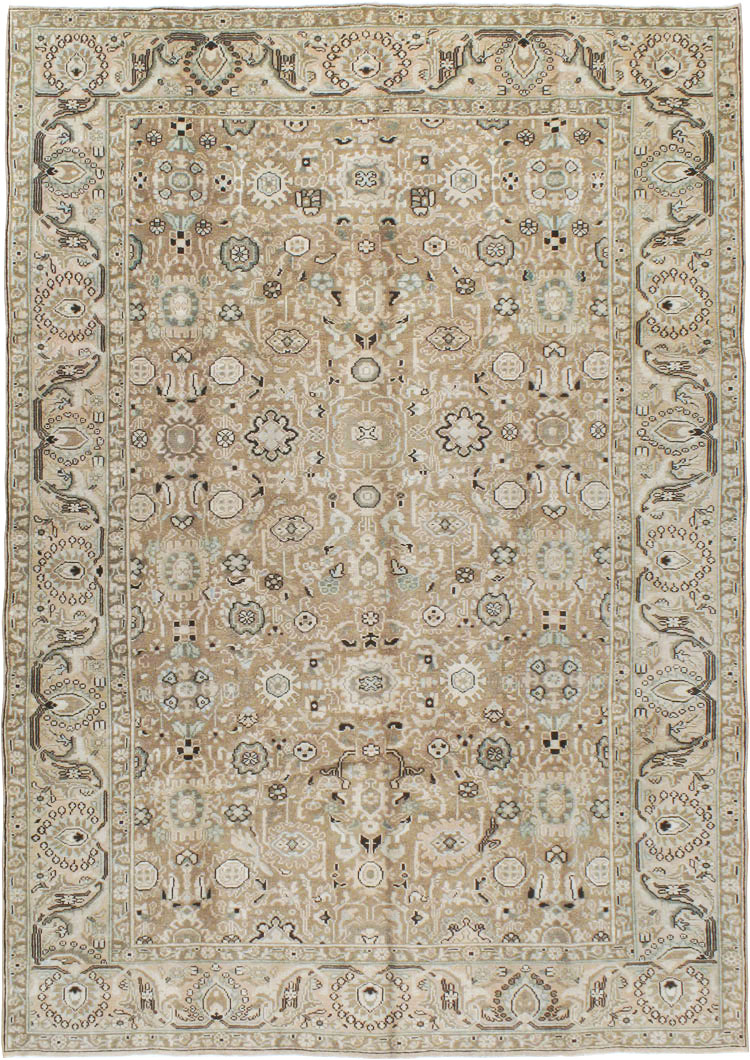 Vintage Persian Malayer Carpet, No.20372 - Staging