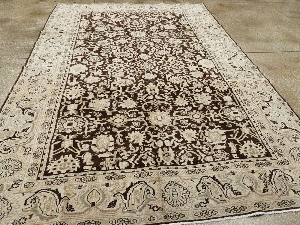 Vintage Persian Malayer Carpet, No.20373 - Staging