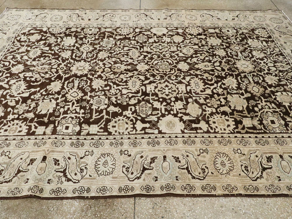 Vintage Persian Malayer Carpet, No.20373 - Staging