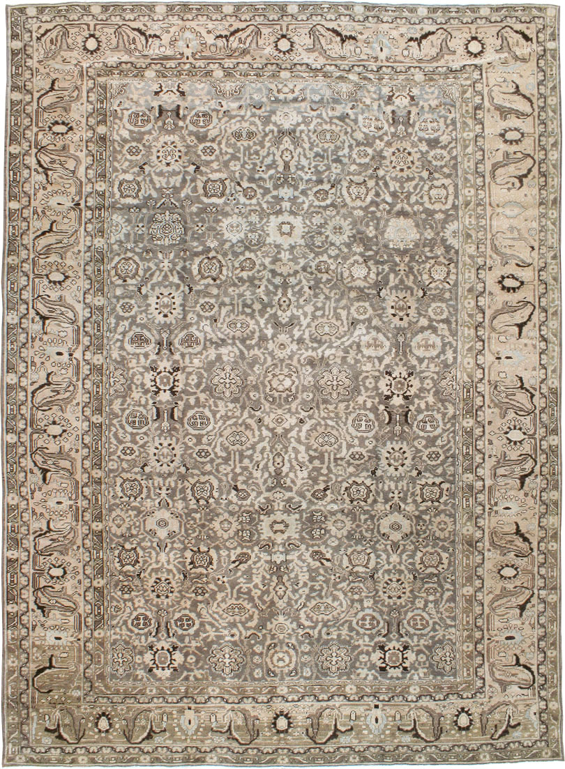 Vintage Persian Malayer Carpet, No.20374 - Staging