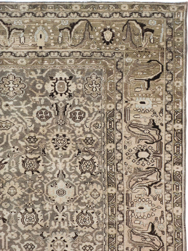Vintage Persian Malayer Carpet, No.20374 - Staging