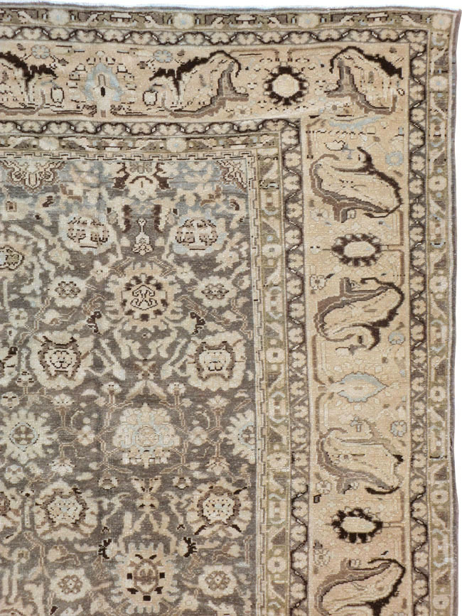Vintage Persian Malayer Carpet, No.20374 - Staging