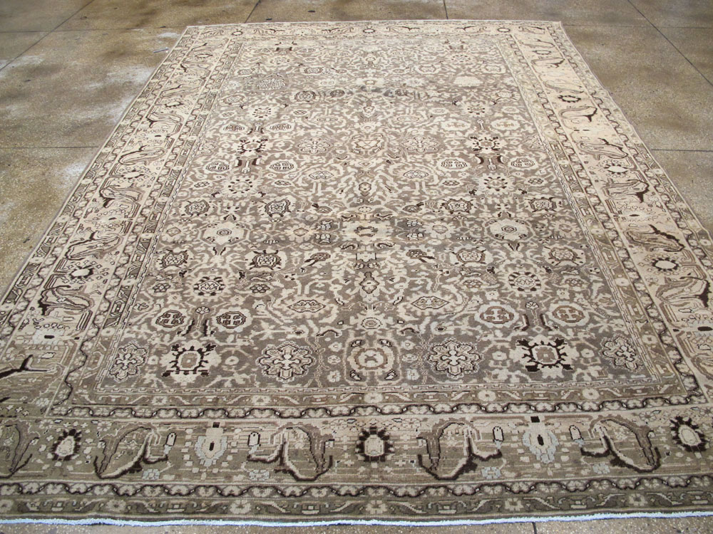 Vintage Persian Malayer Carpet, No.20374 - Staging