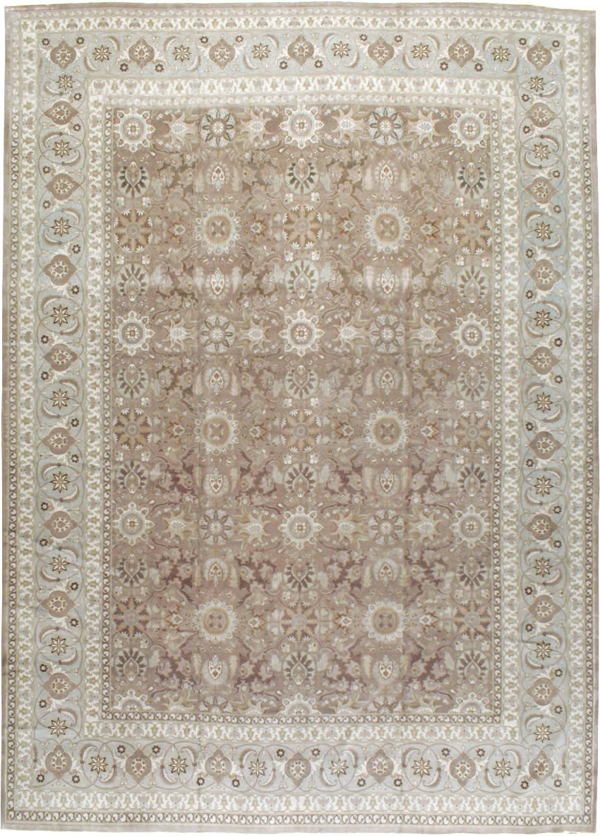 Antique Persian Tabriz Carpet, No.20376 - Staging