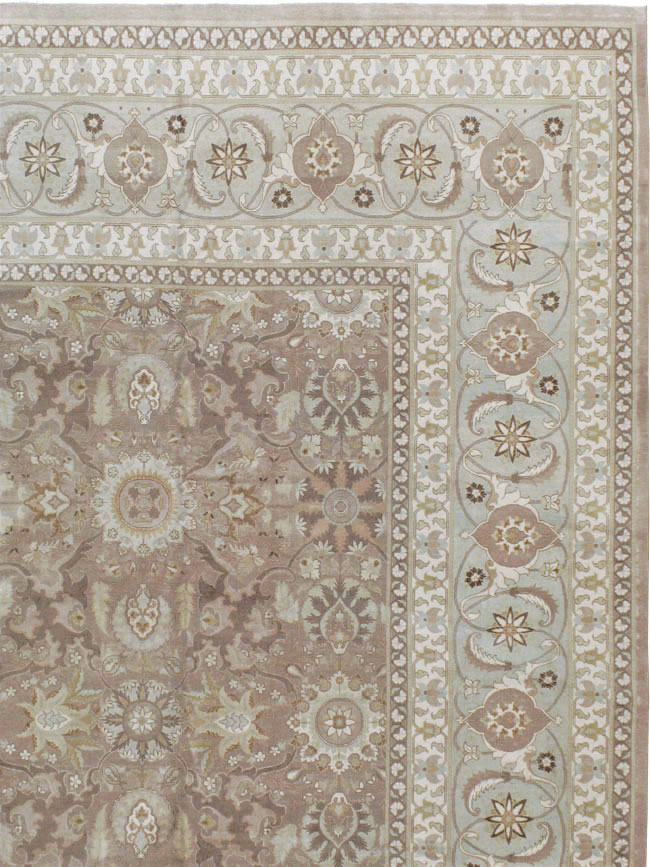 Antique Persian Tabriz Carpet, No.20376 - Staging