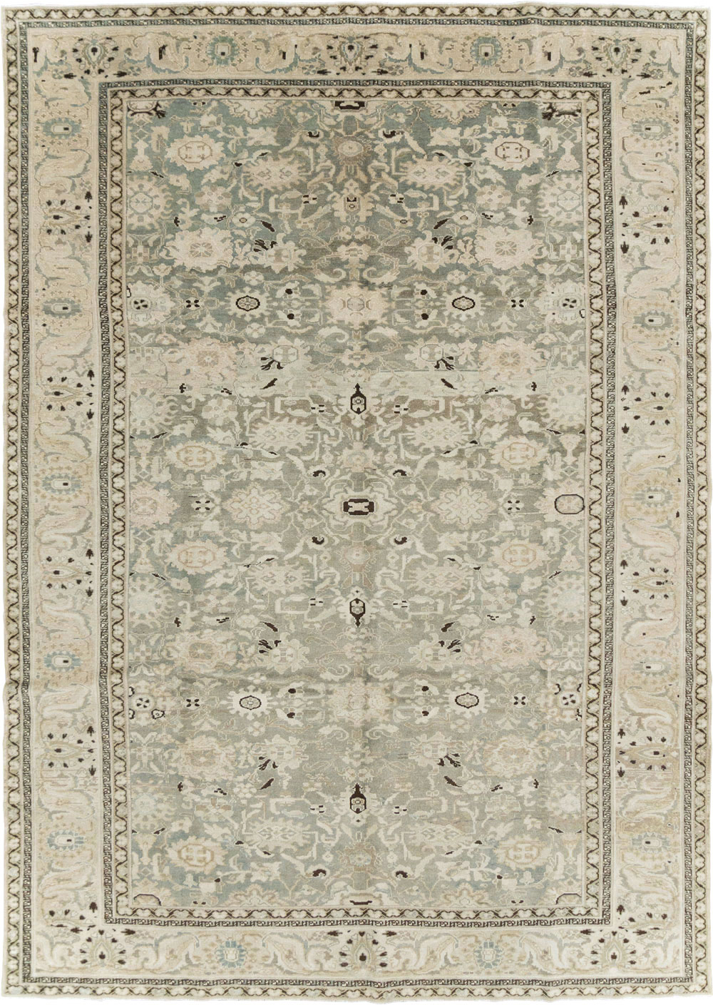 Vintage Persian Malayer Carpet, No.20390 - Staging