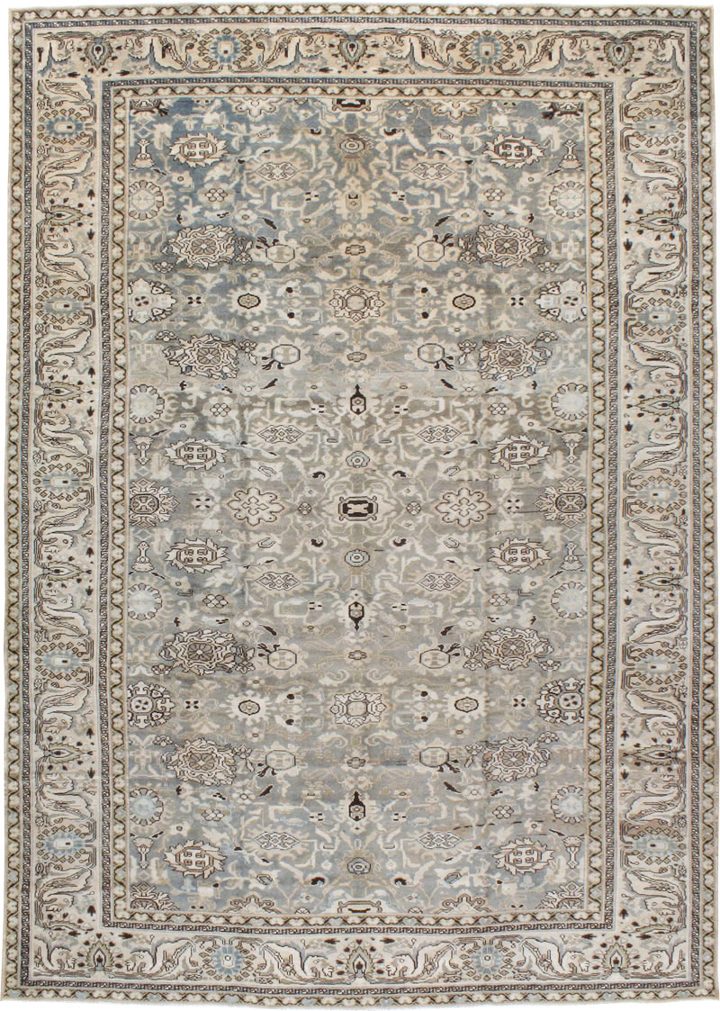 Vintage Persian Malayer Carpet, No.20390 - Staging