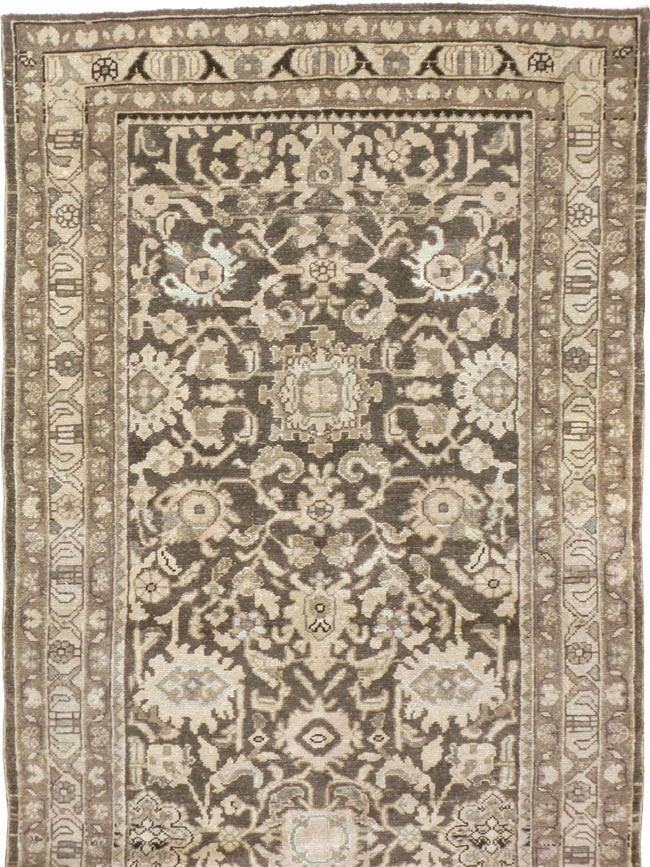 Vintage Persian Malayer Runner, No.20391 - Staging