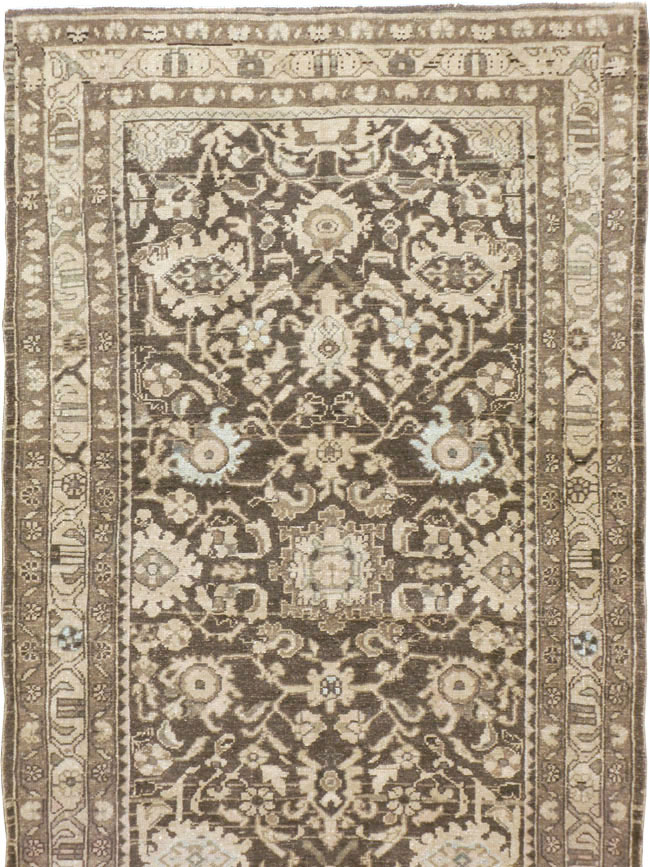 Vintage Persian Malayer Runner, No.20391 - Staging