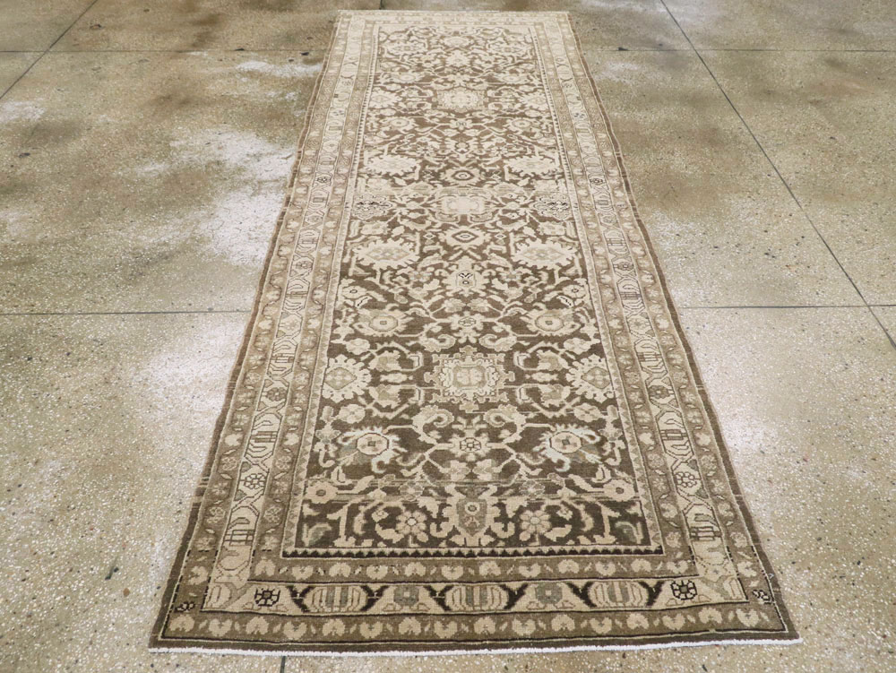 Vintage Persian Malayer Runner, No.20391 - Staging