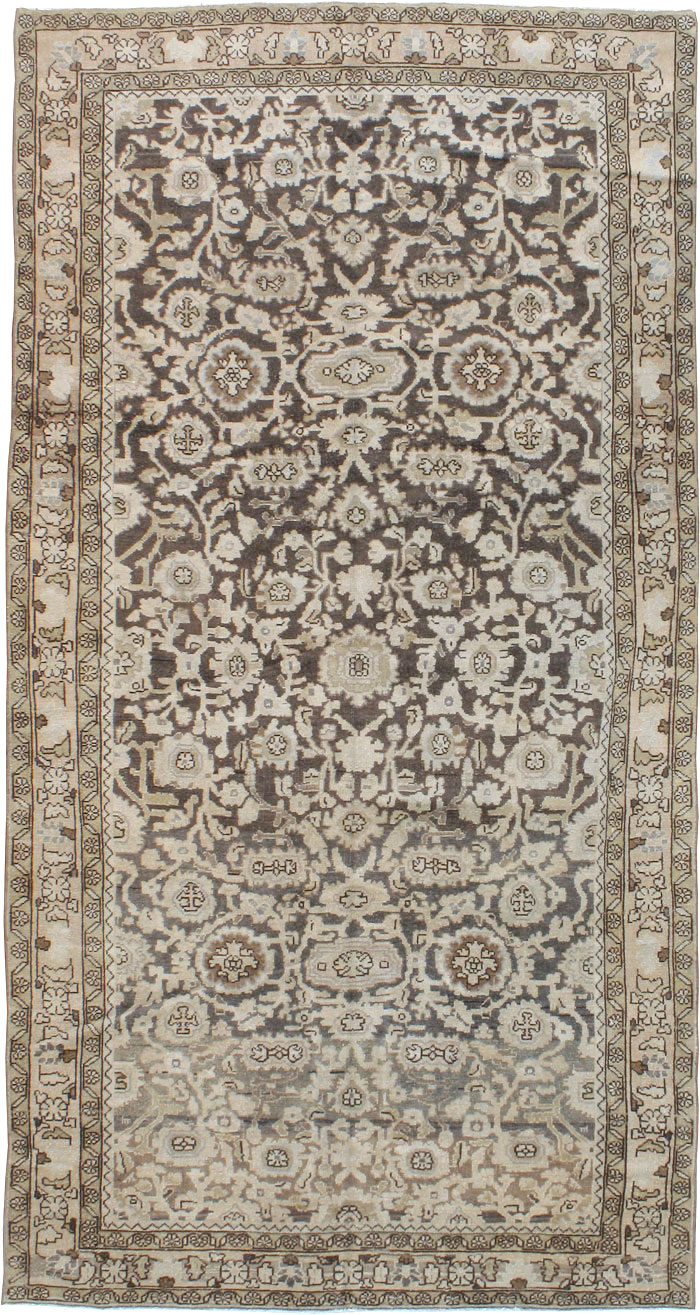 Vintage Persian Malayer Gallery Carpet, No.20393 - Staging