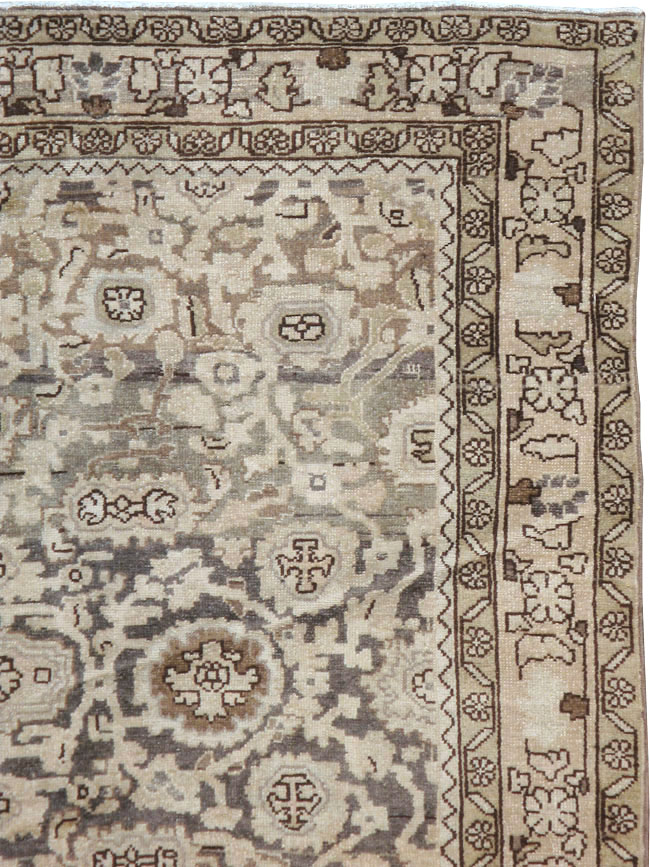 Vintage Persian Malayer Gallery Carpet, No.20393 - Staging