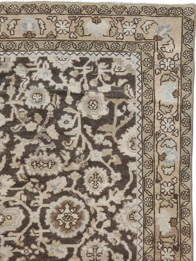 Vintage Persian Malayer Gallery Carpet, No.20393 - Staging