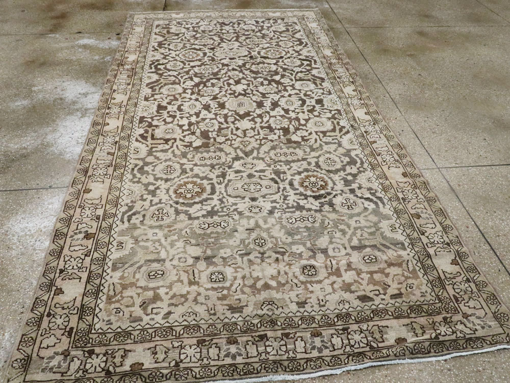 Vintage Persian Malayer Gallery Carpet, No.20393 - Staging