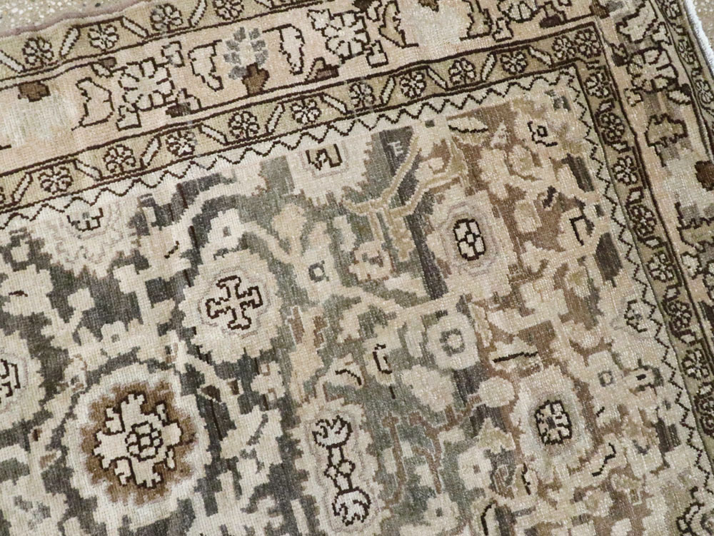 Vintage Persian Malayer Gallery Carpet, No.20393 - Staging