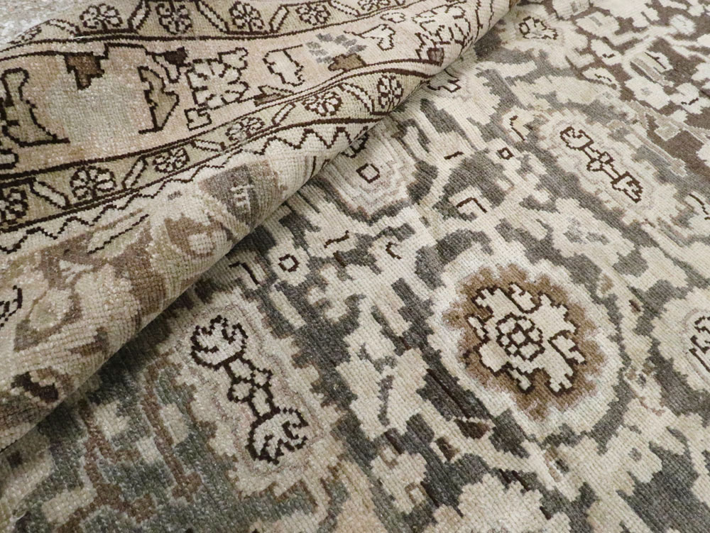 Vintage Persian Malayer Gallery Carpet, No.20393 - Staging